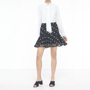 Sandro Lace Star Skirt